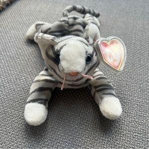 Ty Prance Beanie Baby Striped Cat